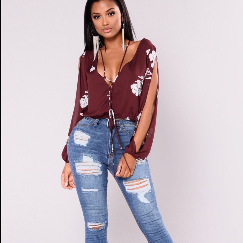Fashion Nova Ripped Jeans NWT